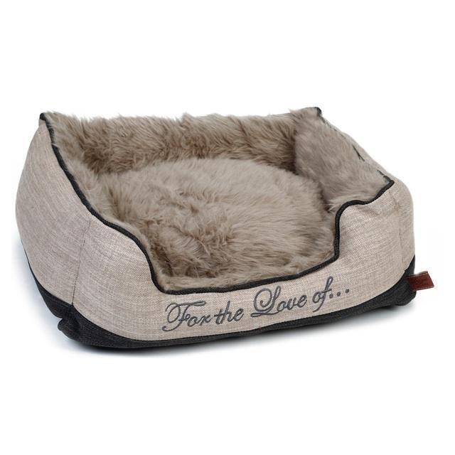 124630.jpg Beeztees Design By Lotte Dallam pesa koertele, beež/hall - Image 1