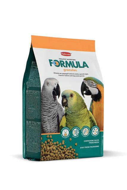 197709.jpg Padovan Formula Granules täistoit papagoidele 1,4 kg - Image 1