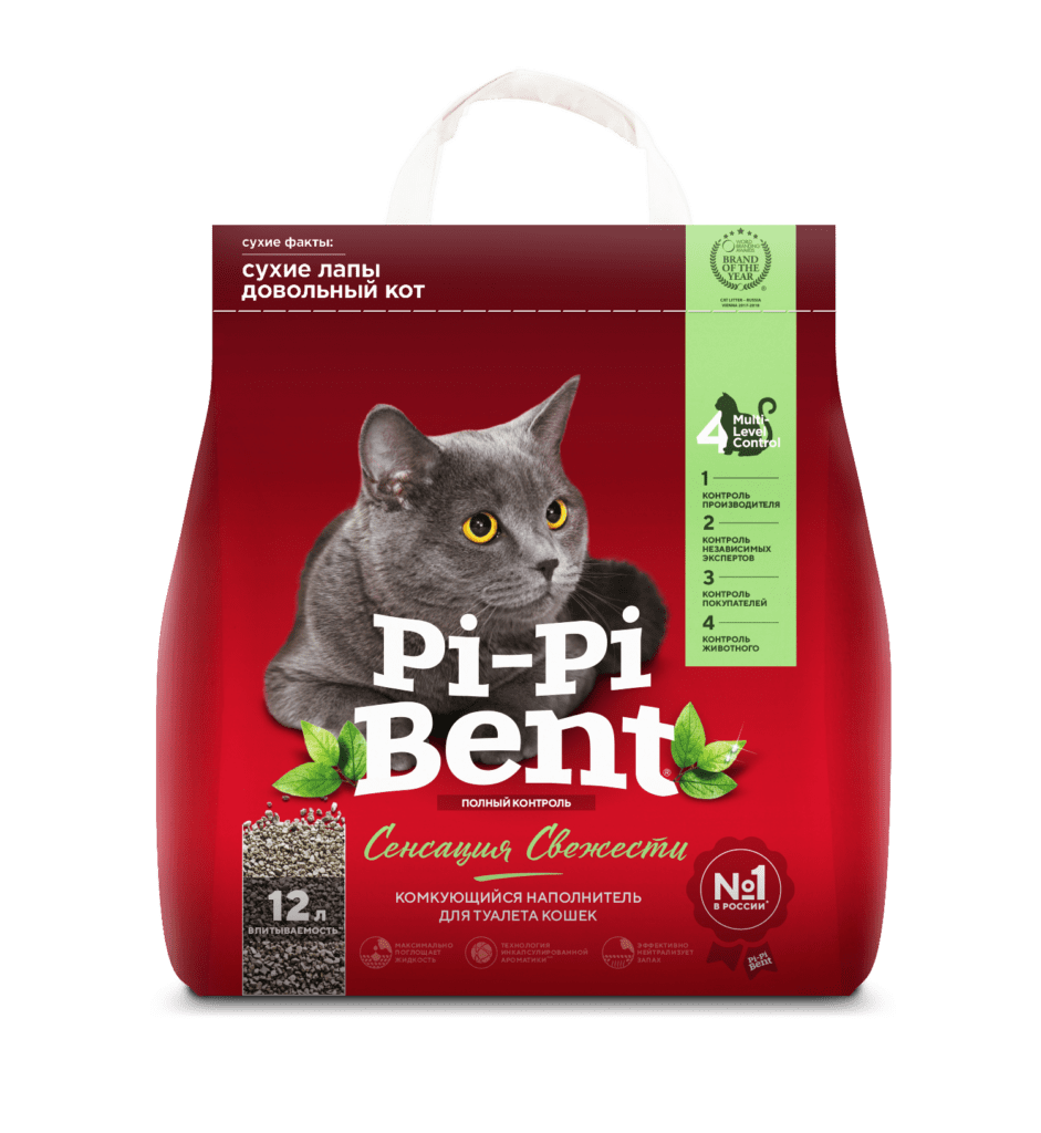 Pi-Pi Bent Fresh Sensation bentoniidist kassiliiv 12L