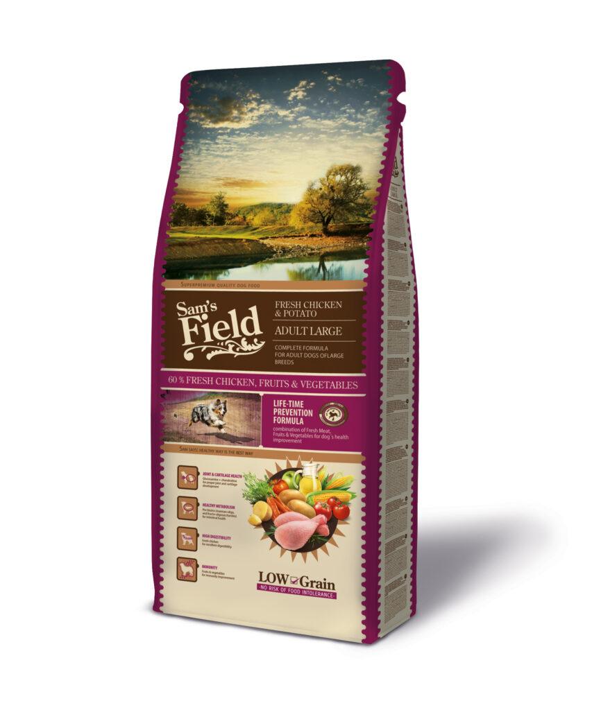 Sam’s Field Adult Large koeratoit 2,5 kg