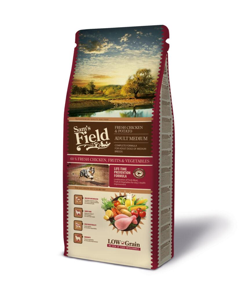 Sam’s Field Adult Medium koeratoit 13 kg