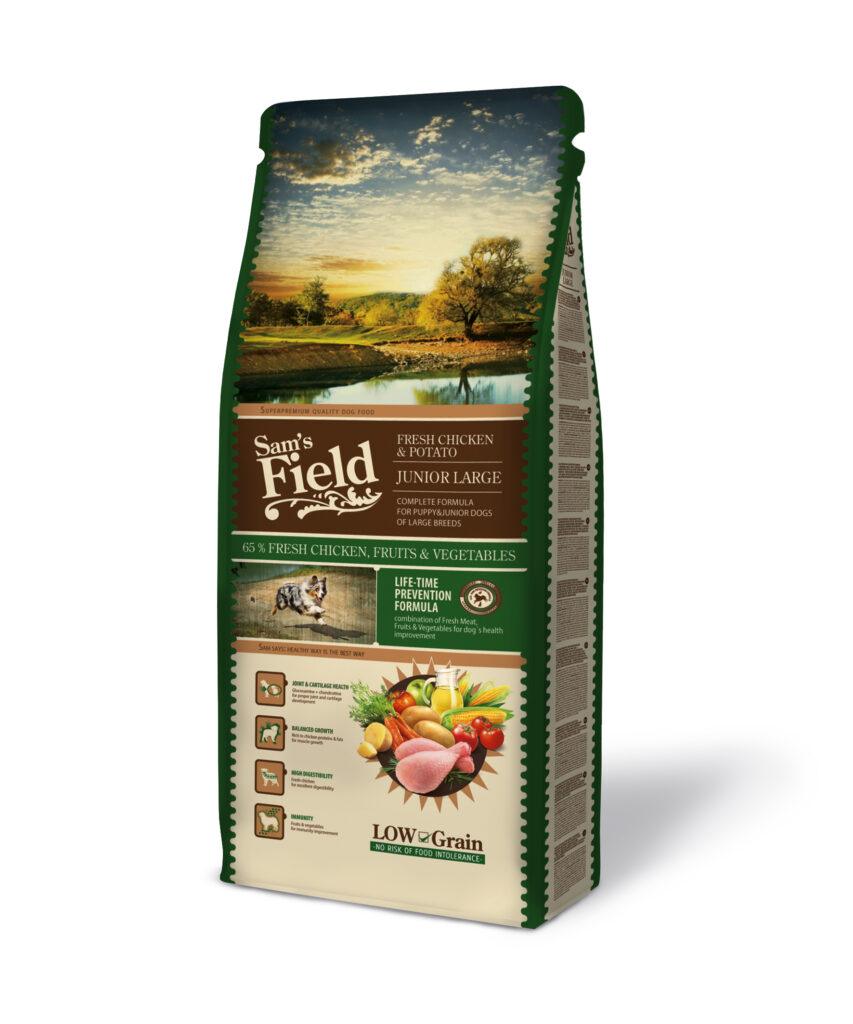 Sam’s Field Junior Large koeratoit 13 kg