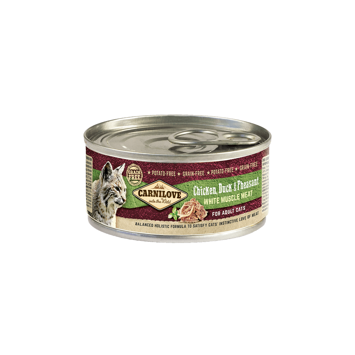 Carnilove Cat Chicken Duck & Pheasant konserv kassidele 100g - Image 1