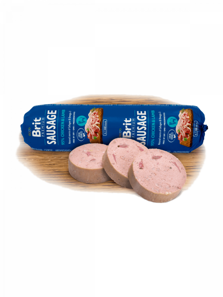 Brit Premium Chicken & Lamb vorst koertele 800g
