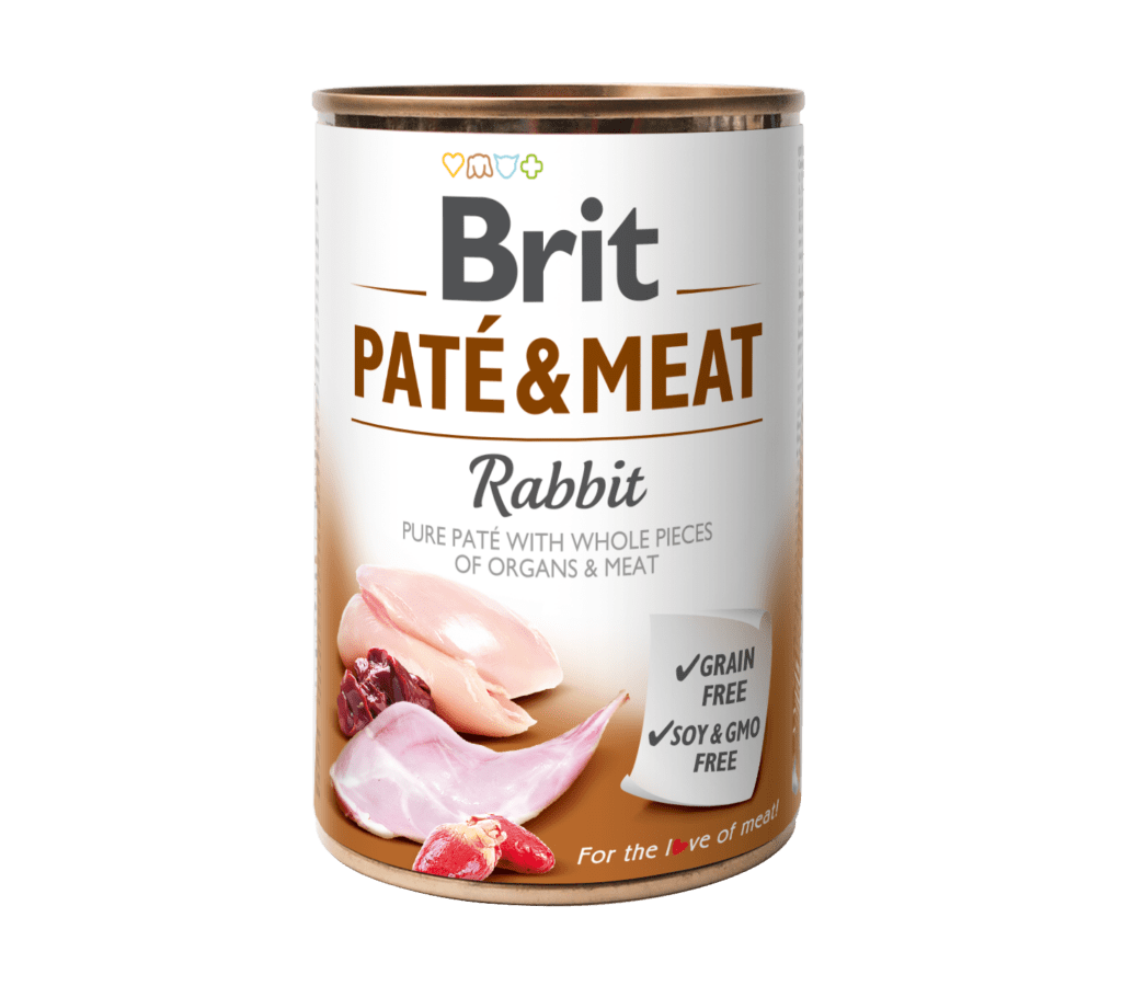 Brit Care Rabbit Paté & Meat konserv koertele 400 g