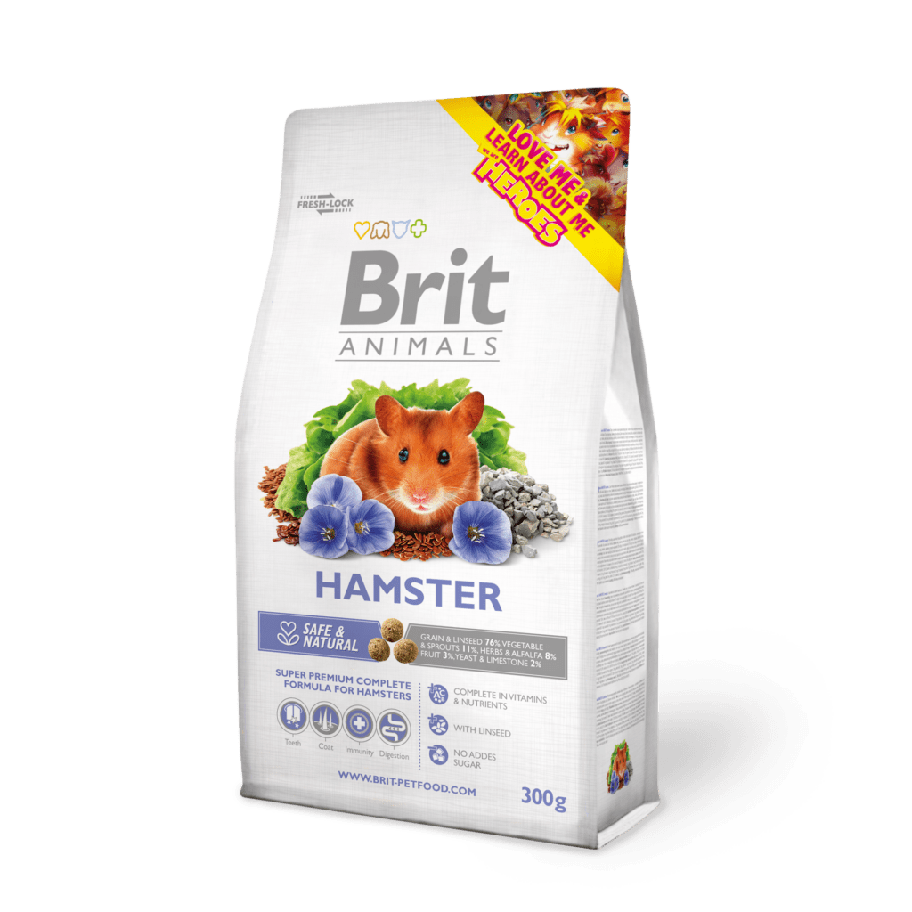 Brit Animals täissööt hamstritele, 0,3 kg