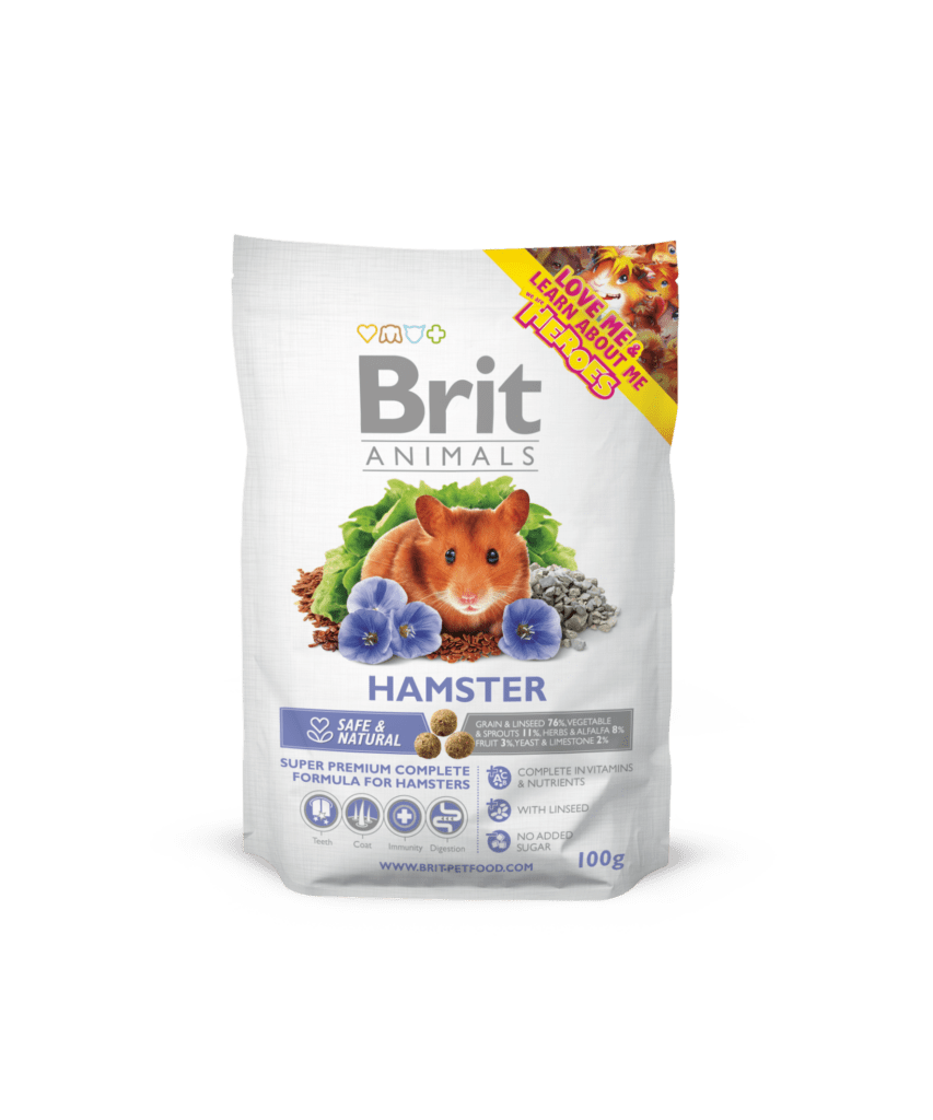 Brit Animals täissööt hamstritele, 0,1 kg