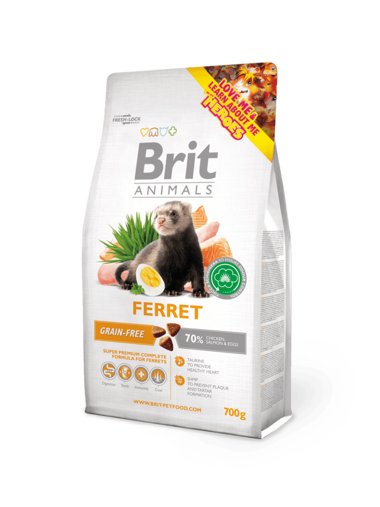 Brit Animals täissööt tuhkrutele, 0,7 kg