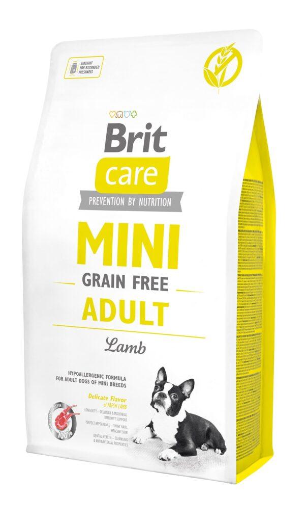 Brit Care Mini täistoit väikest tõugu täiskasvanud koertele lambalihaga, 2 kg