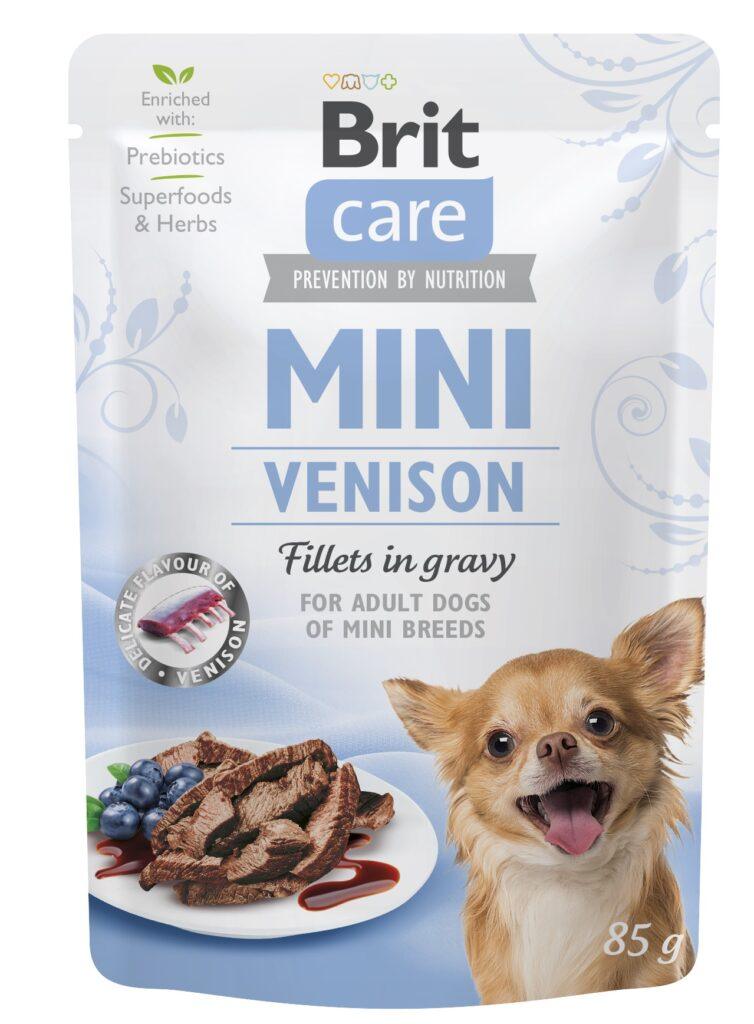 Brit Care superpremium-täissööt hirvefileega minitõugu täiskasvanud koertele, 0,085 kg