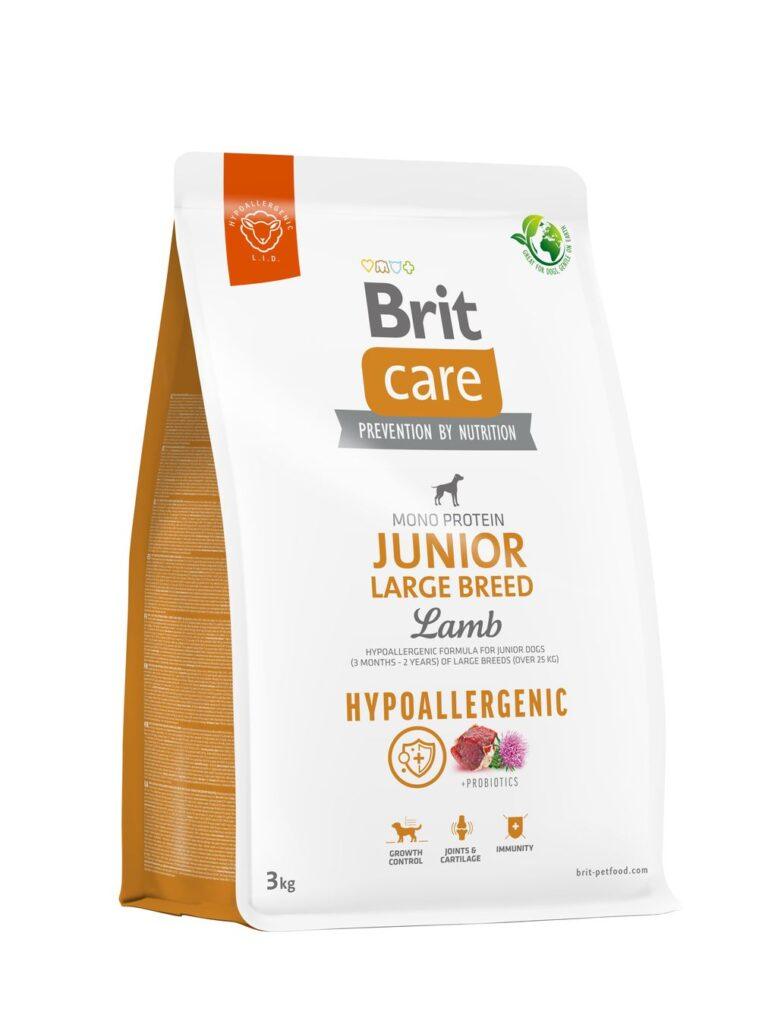 Brit Care Hypoallergenic Junior Large Breed Lamb koeratoit 3 kg