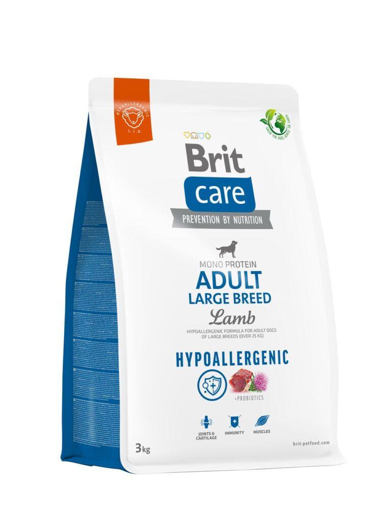 Brit Care Hypoallergenic Adult Large Breed Lamb koeratoit 3 kg
