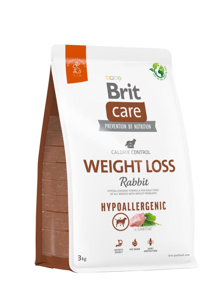 Brit Care Hypoallergenic Weight Loss Rabbit koeratoit 3 kg