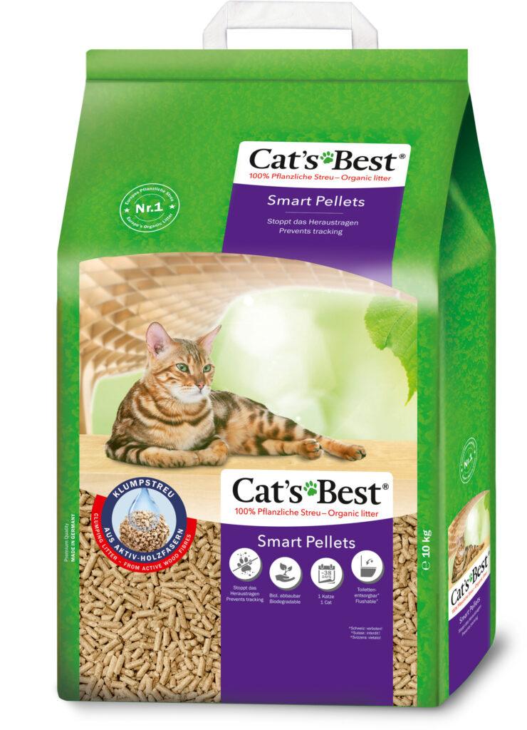 Cat's Best Smart paakuvad puidugraanulid 20L 10kg
