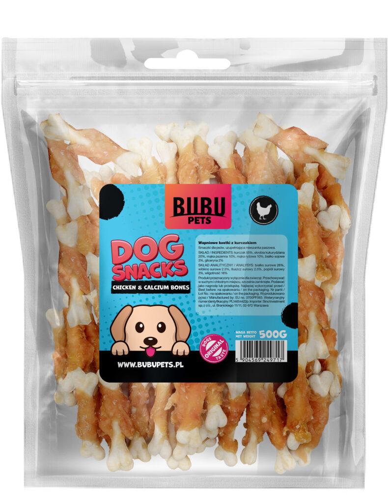 Bubu Pets koeramaius kaltsiumikondid kanaga 500g 0,5 kg