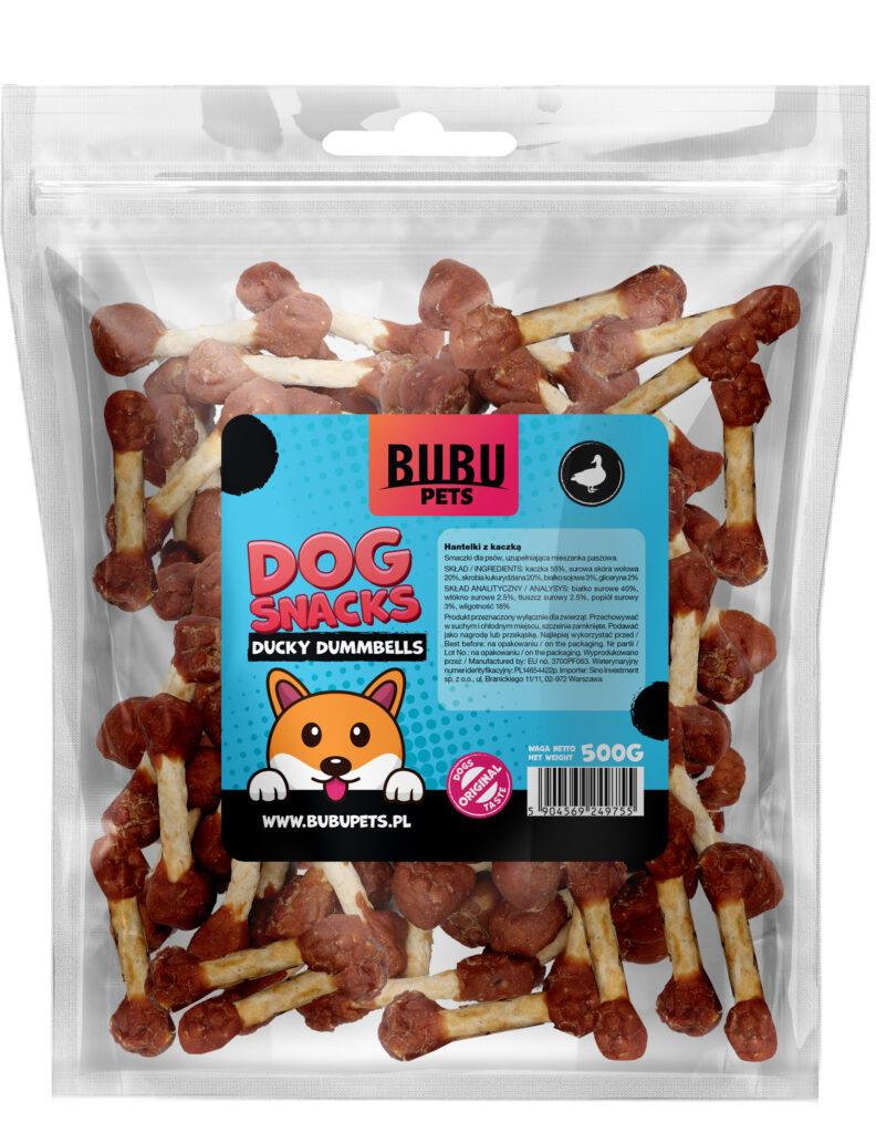 Bubu Pets koeramaius hantlid pardiga 500g 0,5 kg