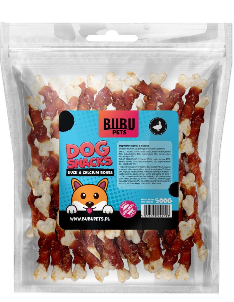 Bubu Pets koeramaius kaltsiumikondid pardiga 500g 0,5 kg