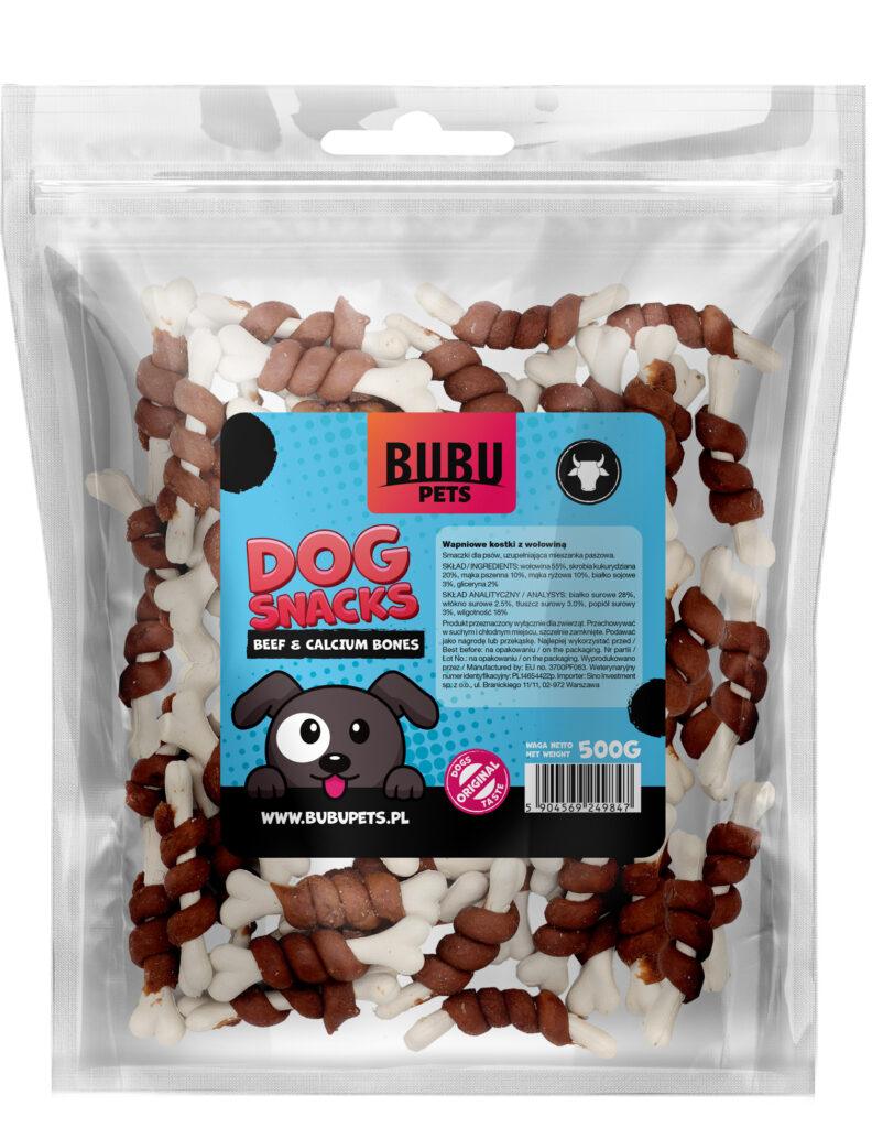 Bubu Pets koeramaius kaltsiumikondid veisega 500g 0,5 kg