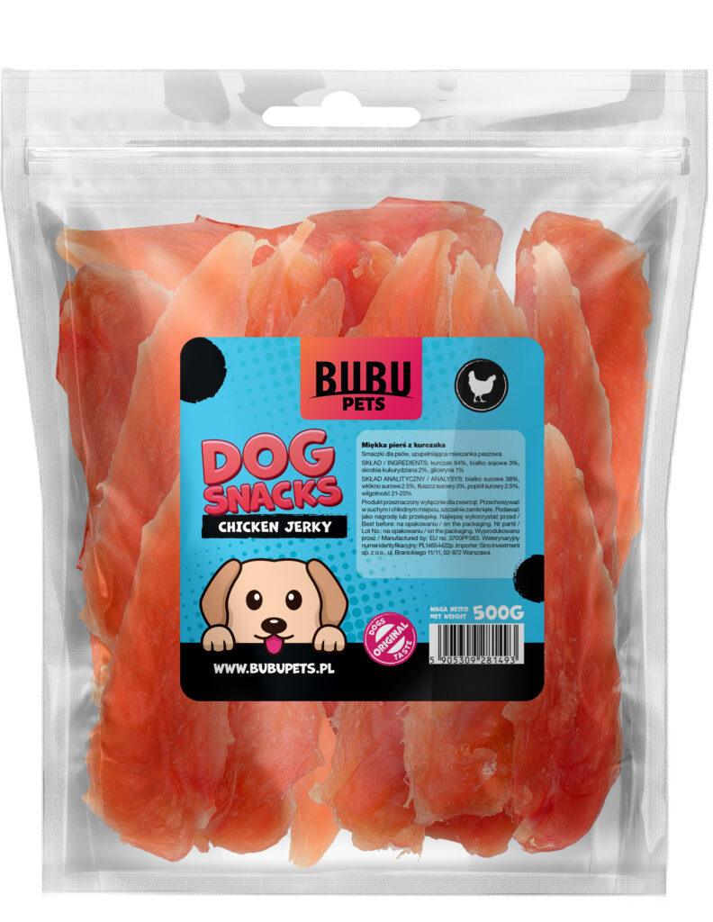 Bubu Pets koeramaius kana rinnafilee 500g 0,5 kg