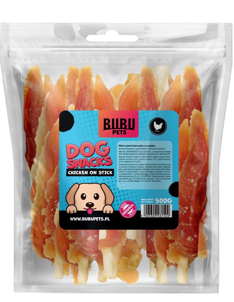 Bubu Pets koeramaius toornahapulgad kana rinnafileega 500g 0,5 kg