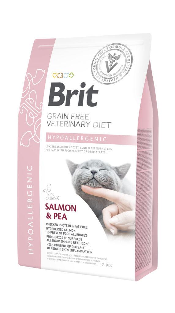 Brit Veterinary Diet Hypoallergenic erisööt kassidele 2kg 2 kg