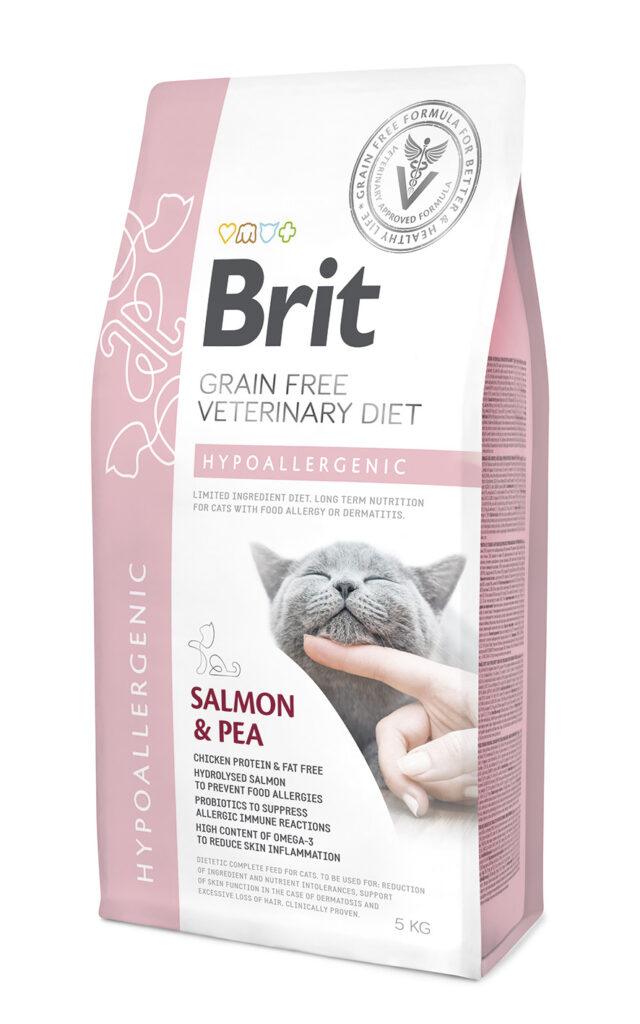 Brit Veterinary Diet Hypoallergenic erisööt kassidele 5kg 5 kg