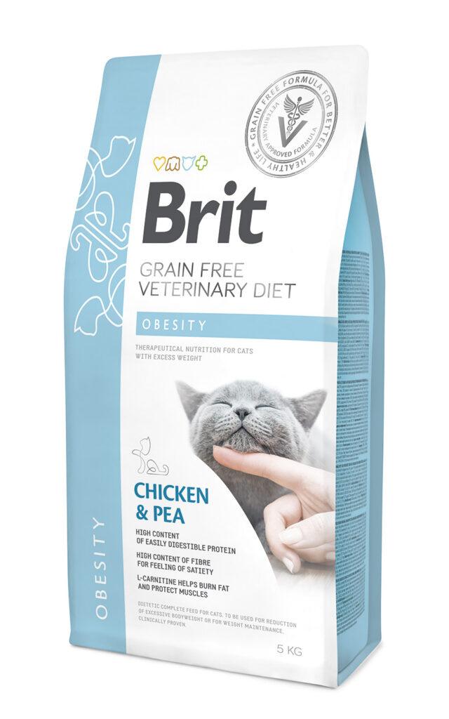 Brit Veterinary Diet Obesity erisööt kassidele 5kg 5 kg