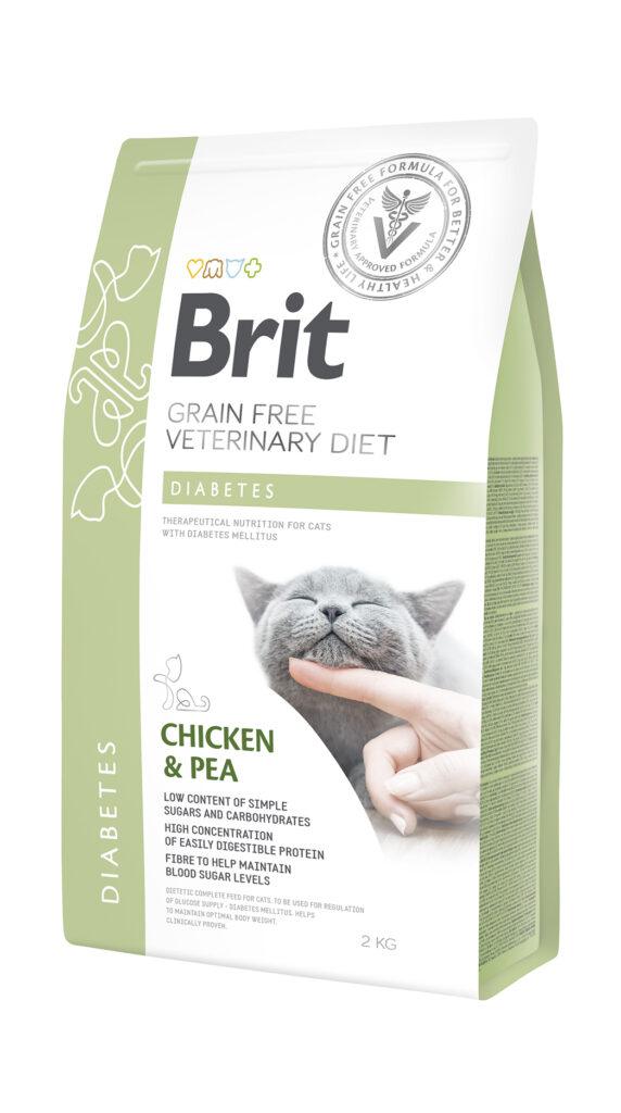 Brit Veterinary Diet Diabetes erisööt kassidele 2kg 2 kg
