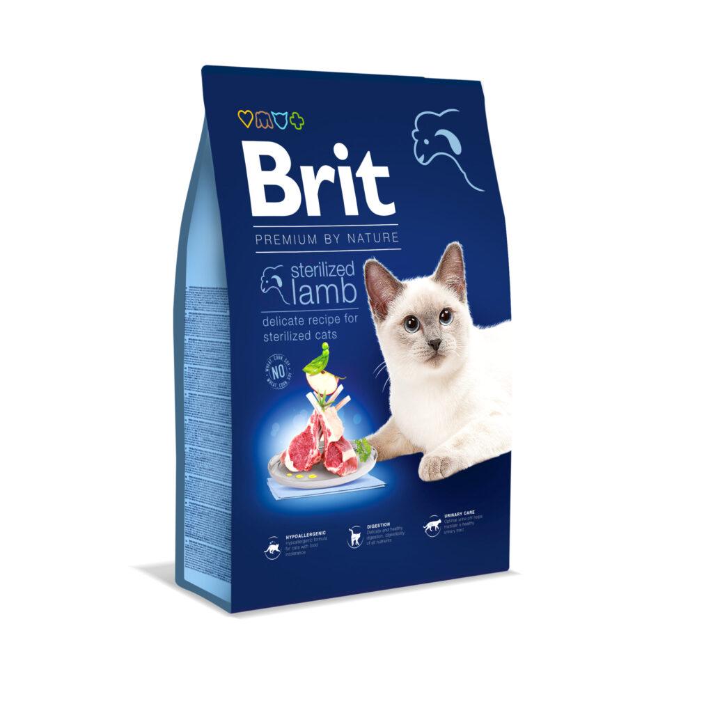 Brit Premium Cat Sterilized Lamb kassitoit 8kg 8 kg