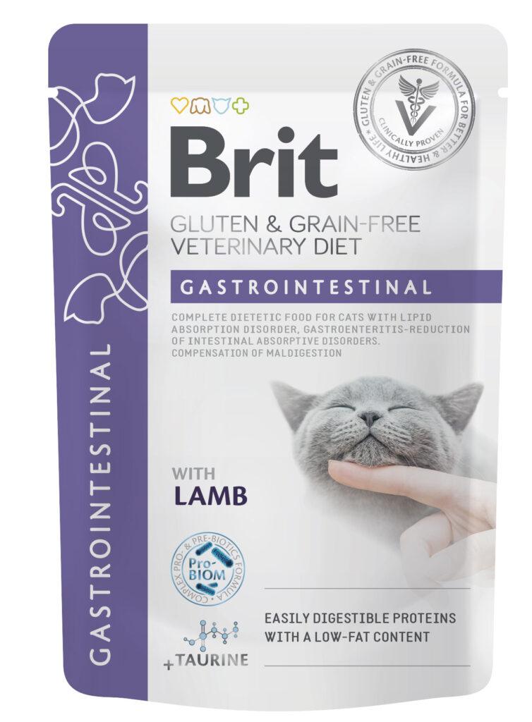 Brit Veterinary Diet Gastrointestinal märgtoit kassidele 85g 0,085 kg