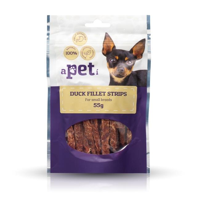 211183.jpg Apeti maius väikest tõugu koerale, pardifileeribad 55g - Image 1