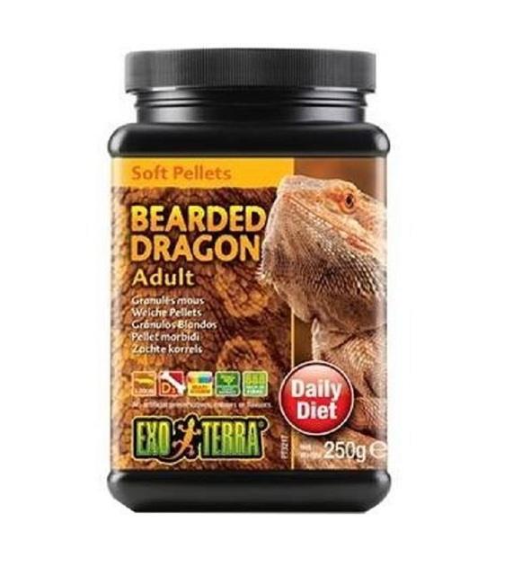 224332.jpg Exo Terra Bearded Dragon sööt täiskasvanud sisalikele, 250 g - Image 1