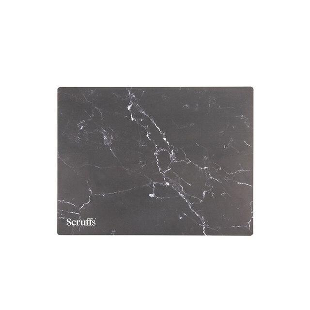 229700.jpg Scruffs alusmatt kaussidele 40x30 cm, must marmor - Image 1