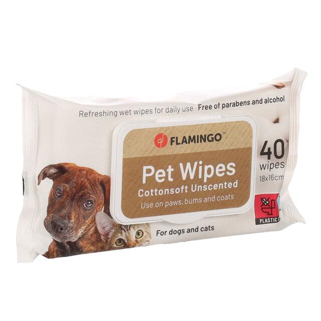 240794.jpg Flamingo universaalsed salvrätikud Reini Neutral, 40 tk - Image 1