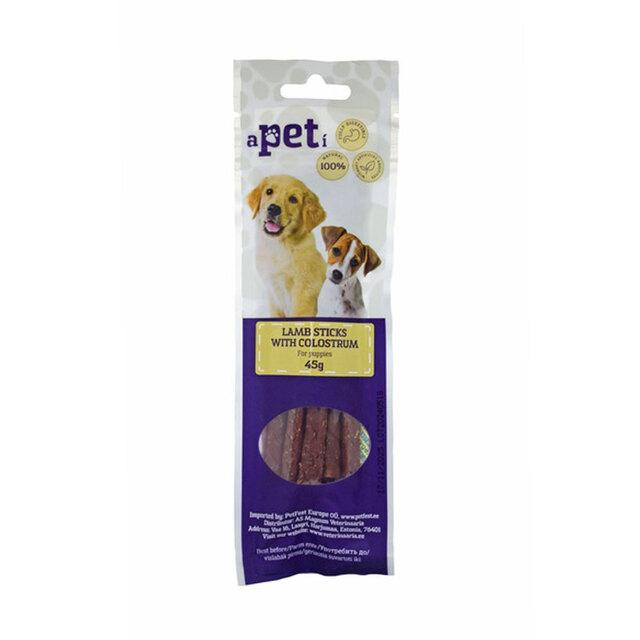 243279.jpg Apeti maius kutsikale, talleliha pulgad ternespiimaga 45 g - Image 1