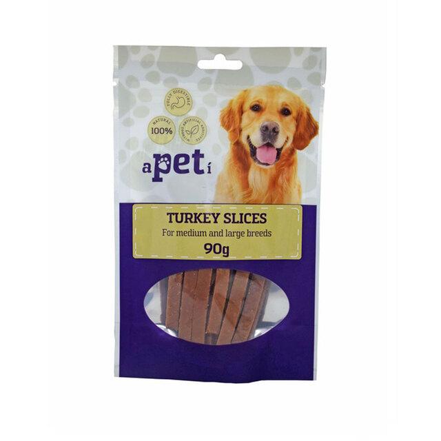 243283.jpg Apeti maius koerale, kalkuniliha viilud 90g - Image 1