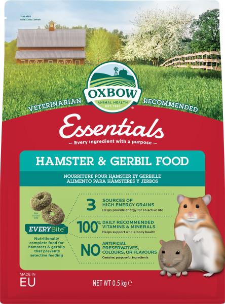 262228.jpg OXBOW ESSENTIALS HAMSTRI & LIIVAHIIRE TÄISSÖÖT 0.5KG - Image 1