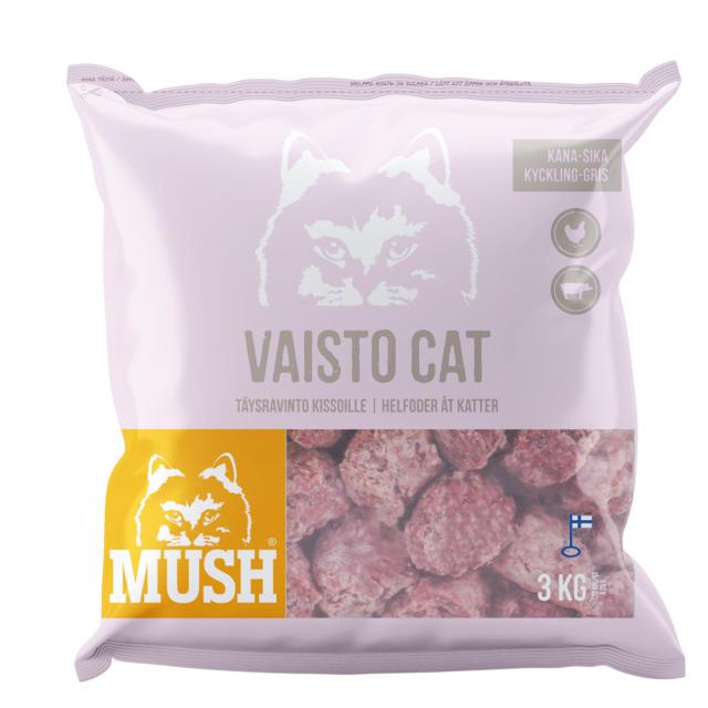 282486.jpg MUSH VAISTO KASSI TÄISSÖÖT TOORTOIT KANA/SIGA 3KG - Image 1