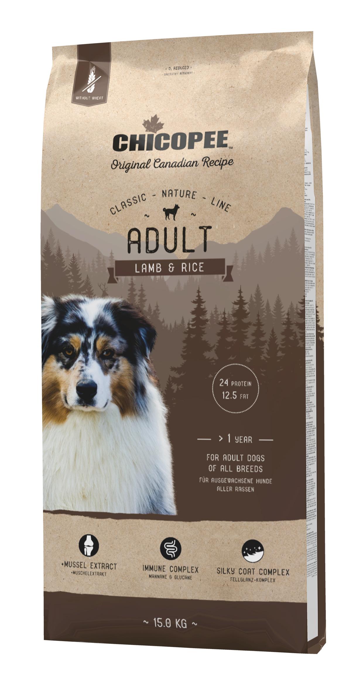 4015598015257.jpg Chicopee CNL Adult Lamb & Rice koeratoit 15kg - Image 1