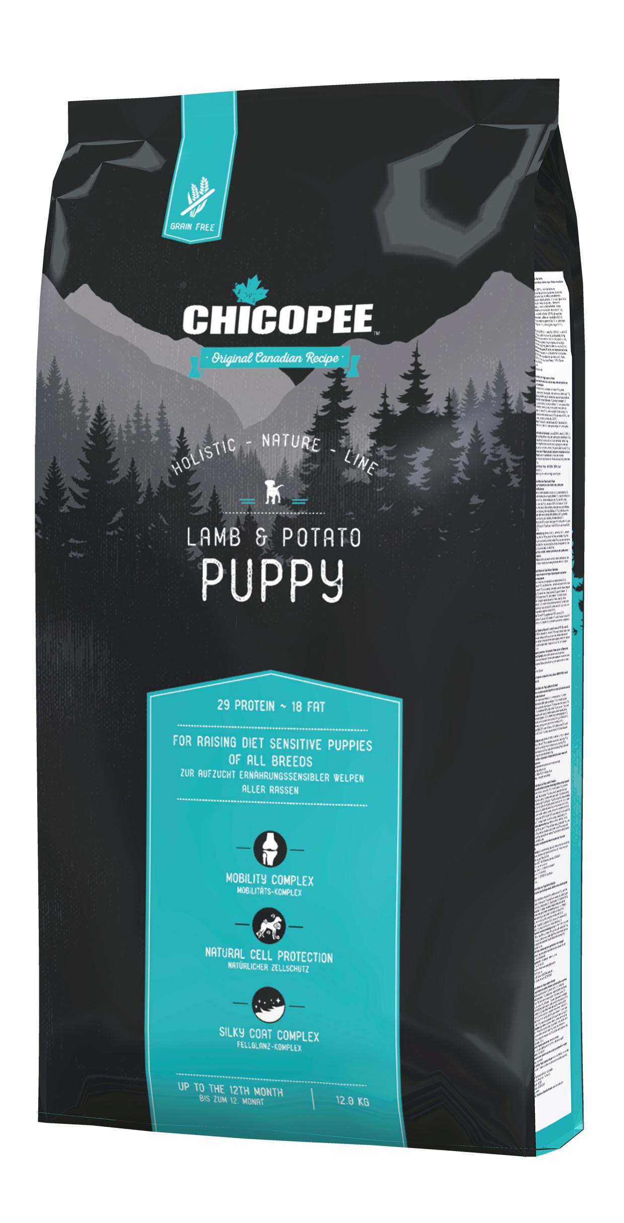 4015598015530.jpg Chicopee HNL Puppy Lamb & Potato koeratoit 12kg - Image 1