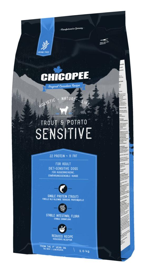Chicopee HNL Sensitive Trout & Potato koeratoit 2kg