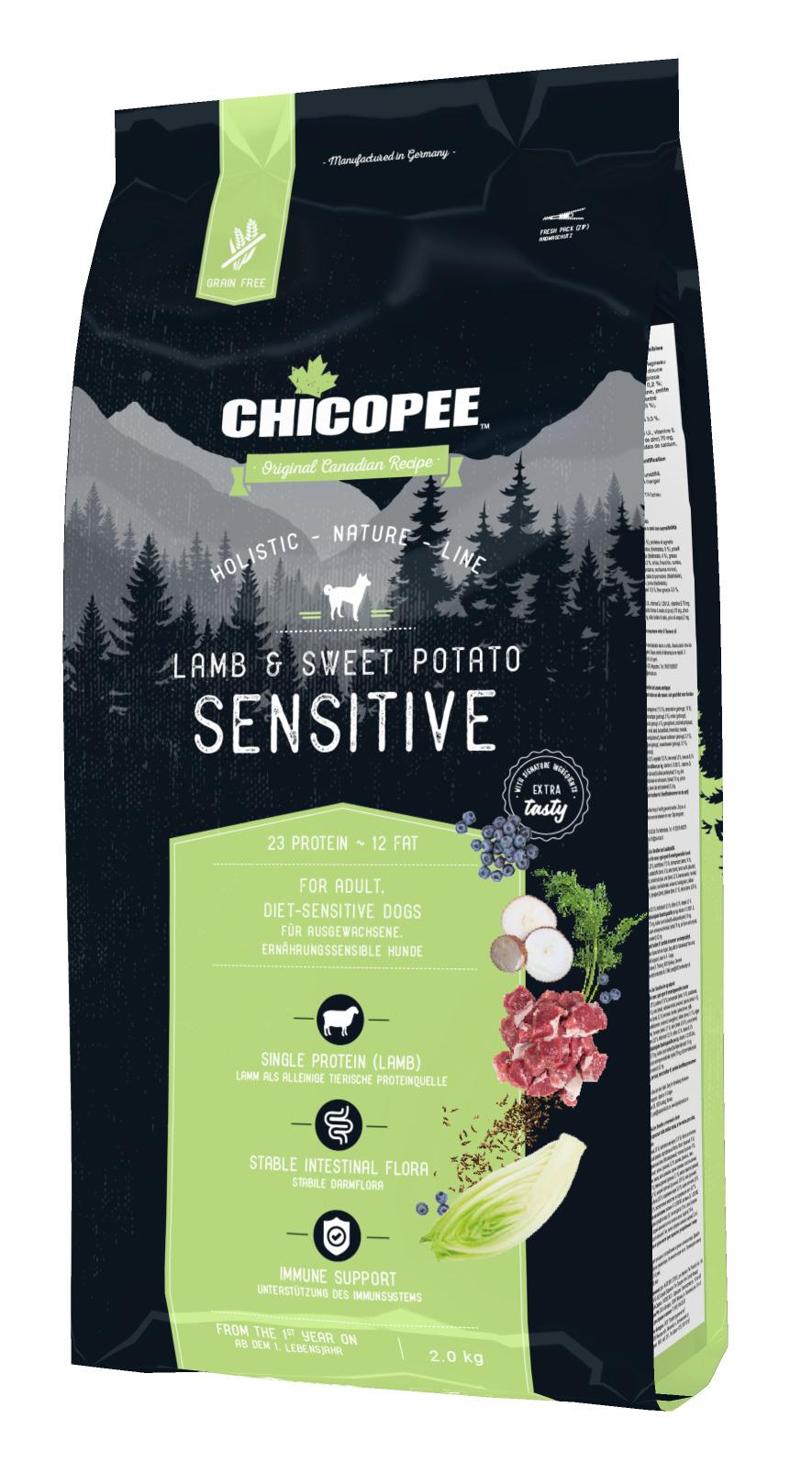 4015598023573.jpg Chicopee HNL Sensitive Lamb & Sweet Potato koeratoit 2kg - Image 1