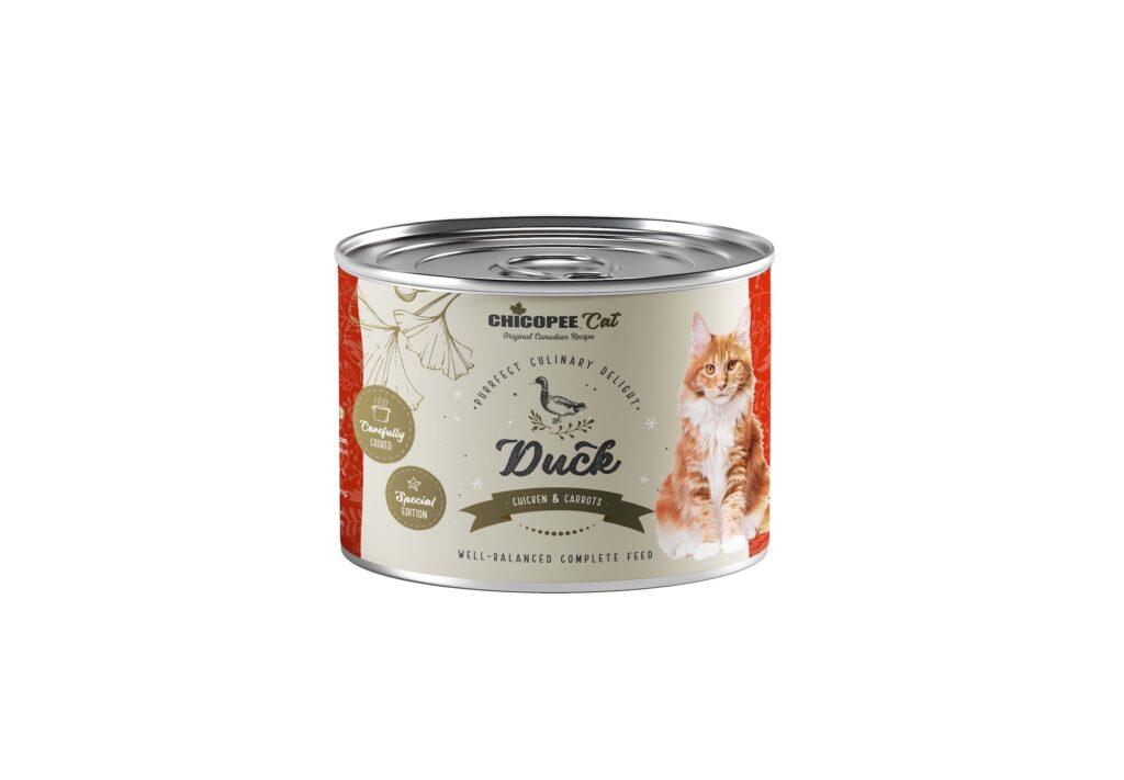 Chicopee Gourmet Special Duck & Chicken konserv kassidele 195g