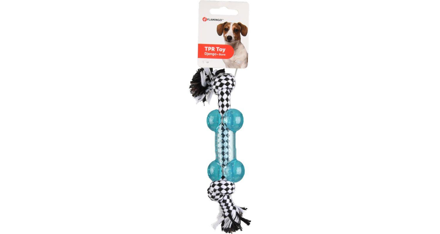 5400585127027.jpg Flamingo kummist kondiga mängunöör koertele 25cm - Image 1