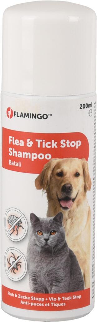 Flamingo kirbu ja puugi vastane šampoon koertele ja kassidele 200ml