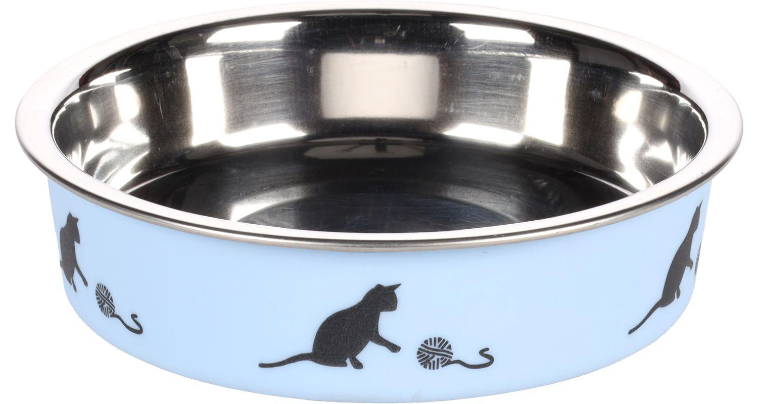 5415245104201.jpg Flamingo libisemisvastase põhjaga sinine kauss kassile ø 11cm - 160ml - Image 1