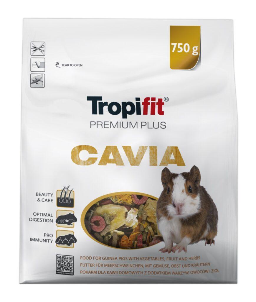 Tropifit Premium Plus Cavia täissööt merisigadele 750g pakend