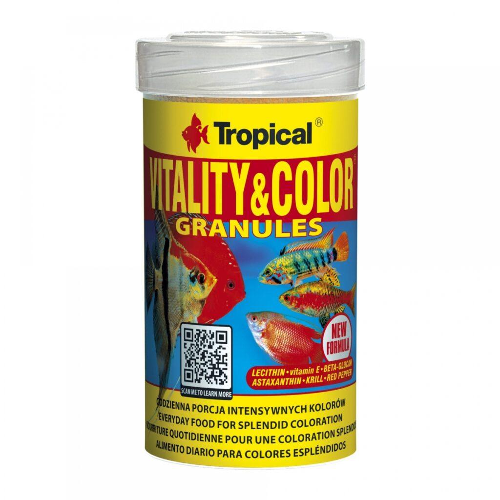 Tropical Vitality & Color Granules kalatoit 55g / 100ml