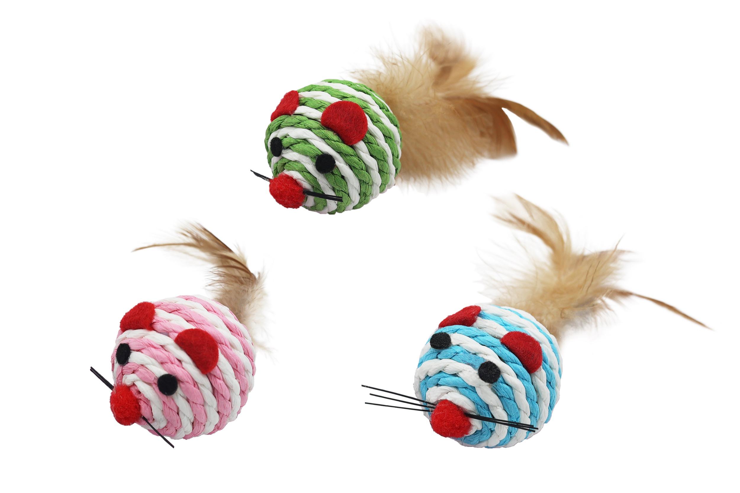 5905309286320.jpg Bubu Pets nöörpall sulega 7cm 1tk (assortii) - Image 1