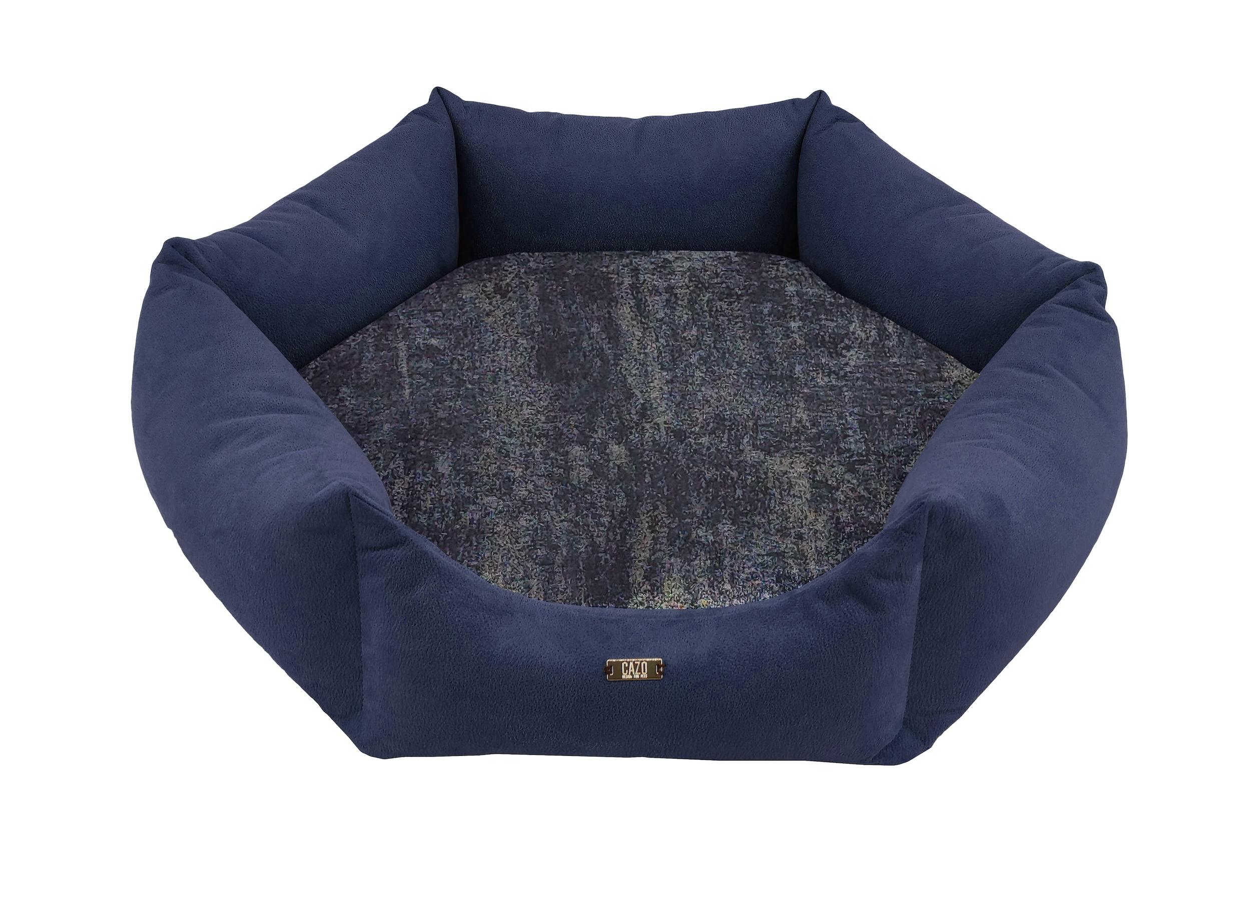 5907996030880.jpg Cazo Soft Bed Stockholm tumesinine pesa koertele ø 95cm - Image 1